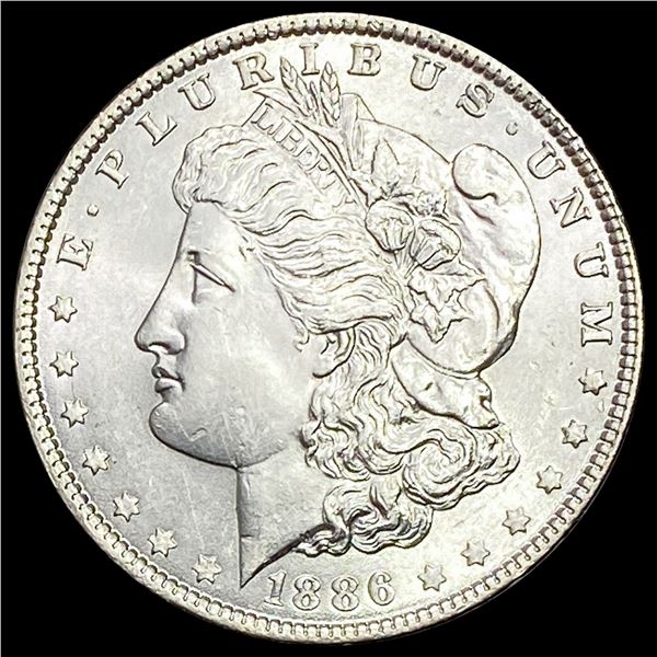 1886 Morgan Silver Dollar GEM BU