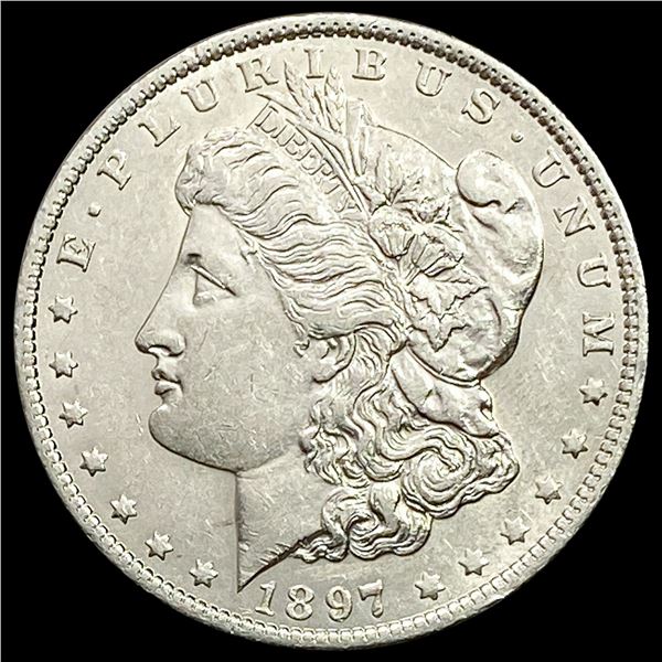 1897-O Morgan Silver Dollar CHOICE AU