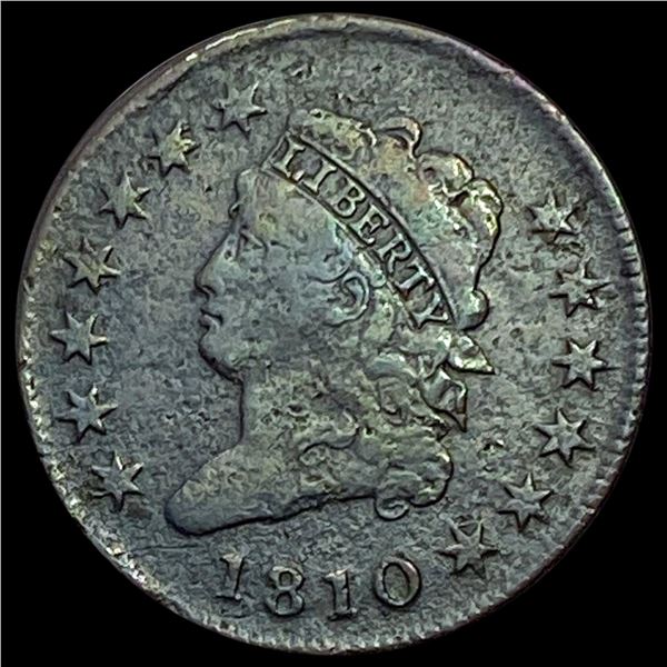 1810 Classic Head Large Cent NICELY CIRCULATED