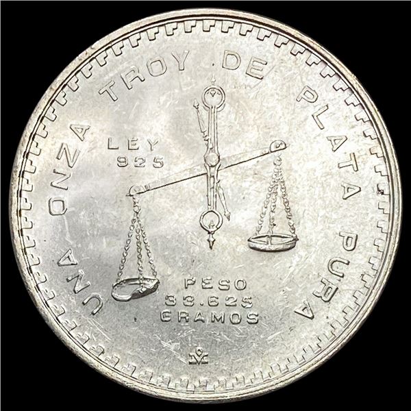 1978 Mexico Una Onza Silver GEM BU