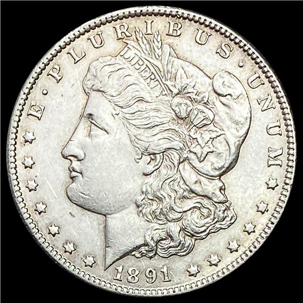 1891-CC Morgan Silver Dollar UNCIRCULATED