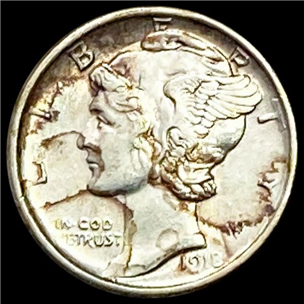 1918-S Mercury Dime UNCIRCULATED