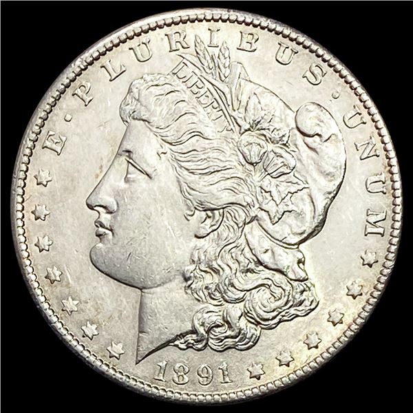 1891-S Morgan Silver Dollar CLOSELY UNCIRCULATED