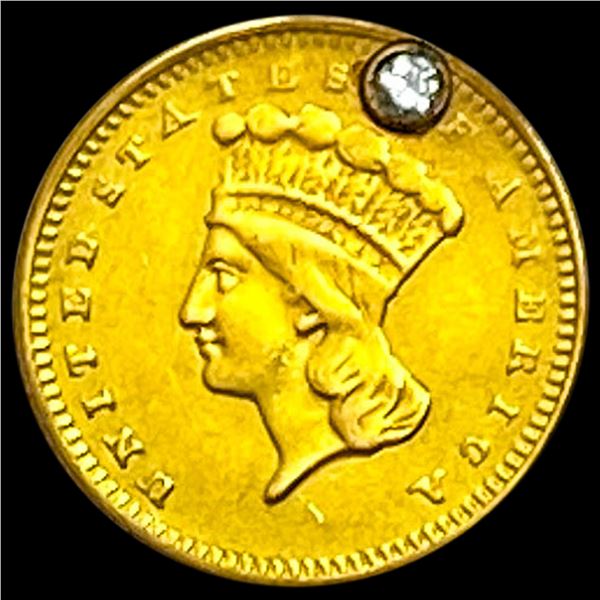 1862 Rare Gold Dollar HIGH GRADE
