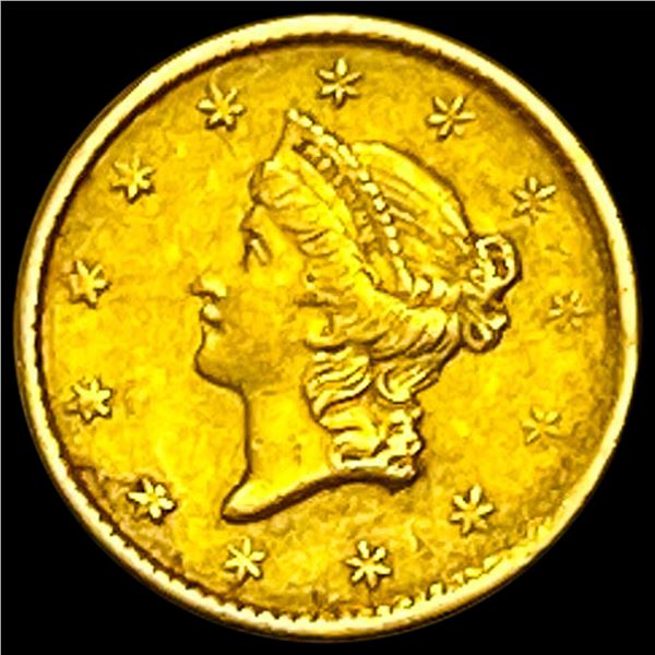 1851 Rare Gold Dollar CLOSELY UNCIRCULATED