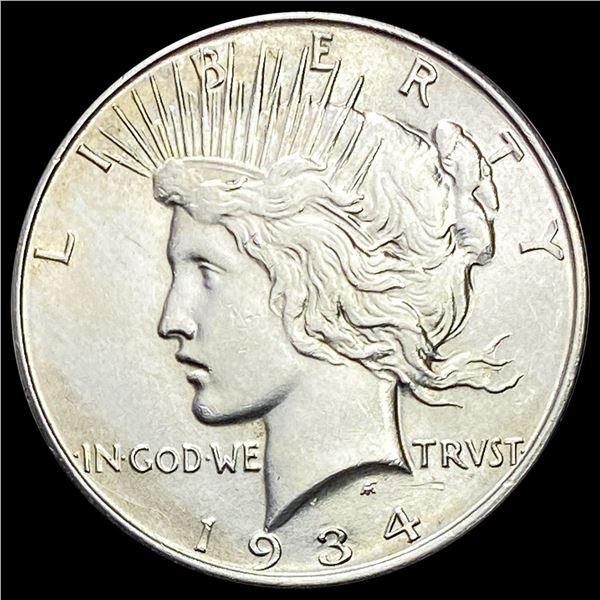 1934-D Silver Peace Dollar UNCIRCULATED
