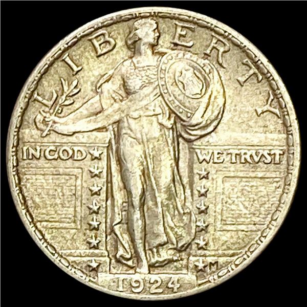 1924 Standing Liberty Quarter CHOICE AU