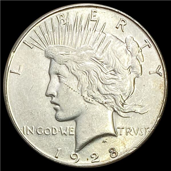 1928-S Silver Peace Dollar UNCIRCULATED