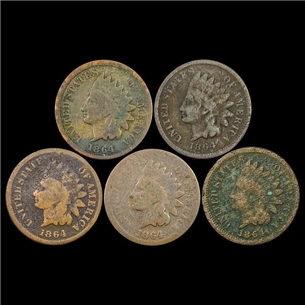 [5] 1864-L Indian Head Cent HIGH GRADE
