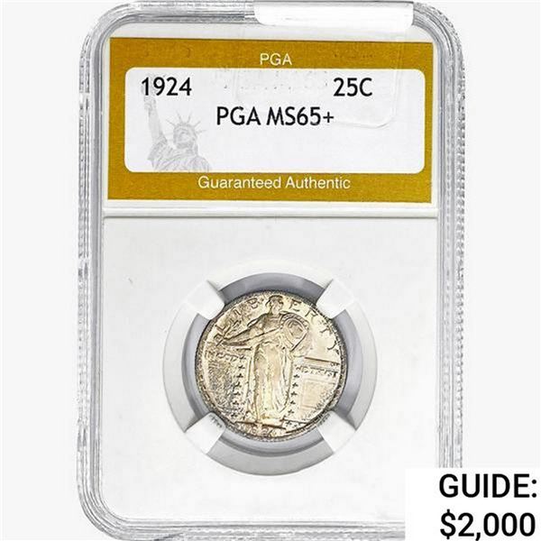 1924 Standing Liberty Quarter PGA MS65+