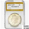 Image 1 : 1878 7/8TF Morgan Silver Dollar PGA MS65 PL