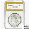 Image 1 : 1878-CC Morgan Silver Dollar PGA MS65