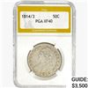 Image 1 : 1814 /3 Capped Bust Half Dollar PGA XF40