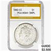 Image 1 : 1882-CC Morgan Silver Dollar PGA MS64+ DMPL