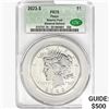 Image 1 : 2023-S Silver Peace Dollar CAC PR70 Reverse Proof
