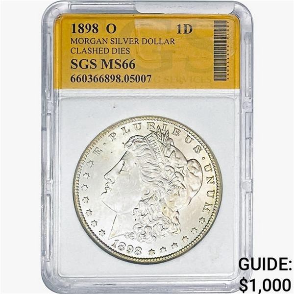 1898-O Morgan Silver Dollar SGS MS66