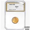 Image 1 : 1909 VDB Wheat Cent PCI MS64 RED