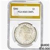 Image 1 : 1890 Morgan Silver Dollar PGA MS65 DMPL