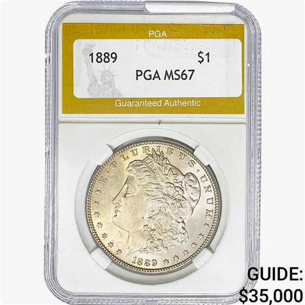 1889 Morgan Silver Dollar PGA MS67