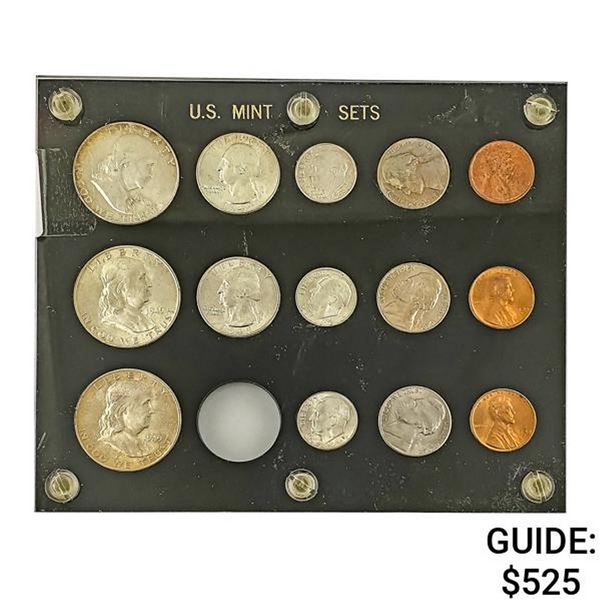 1949 U.S. Mint Sets [14 Coins]