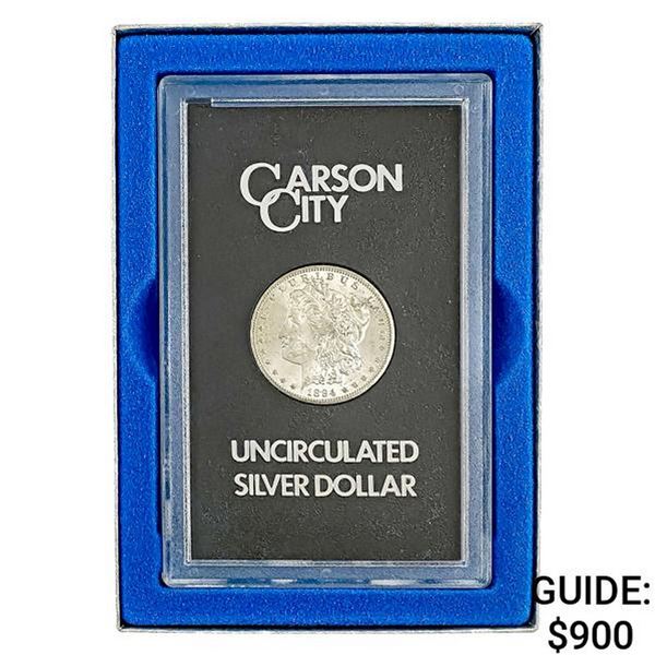 1884-CC Morgan Silver Dollar GSA