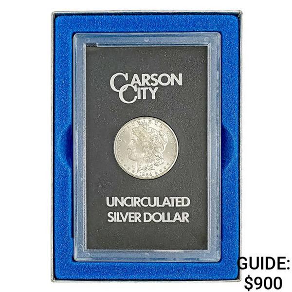 1884-CC Morgan Silver Dollar GSA