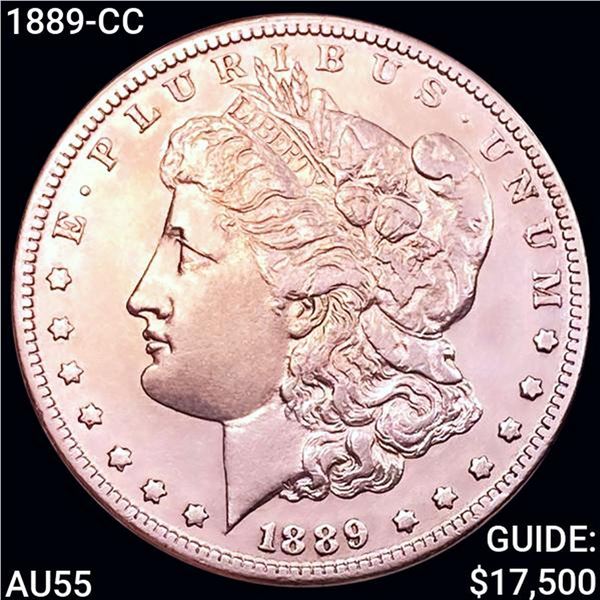 1889-CC Morgan Silver Dollar HIGH GRADE