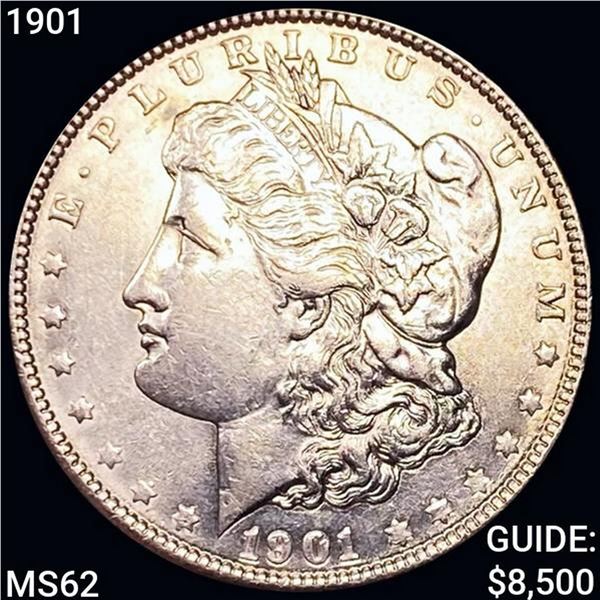 1901 Morgan Silver Dollar UNCIRCULATED