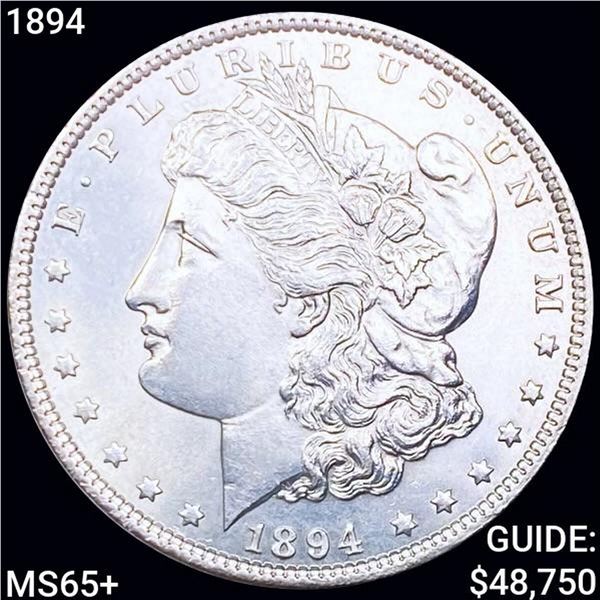 1894 Morgan Silver Dollar GEM BU +