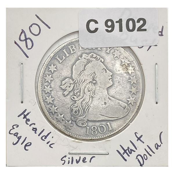 1801 Draped Bust Half Dollar