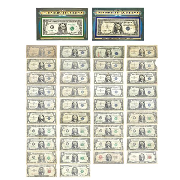 [39 Bills] 1928-2017 US Currency Lot
