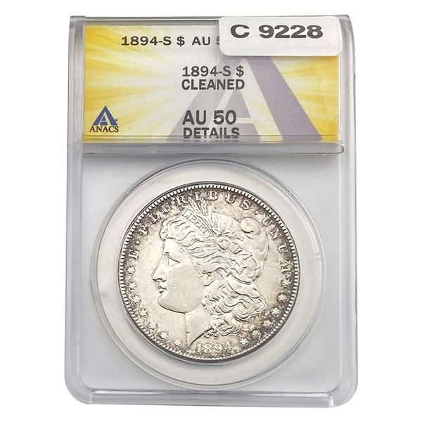 1894-S Morgan Silver Dollar ANACS AU