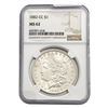 Image 1 : 1882-CC Morgan Silver Dollar NGC MS62