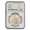 Image 1 : 1886-S Morgan Silver Dollar NGC MS62
