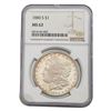 Image 4 : [5] 1880-1885 Morgan Silver Dollar NGC MS