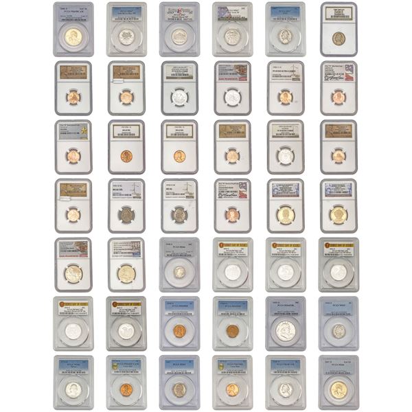 [42]1941-2020 Varied Graded U.S. 1C-$1 Coins