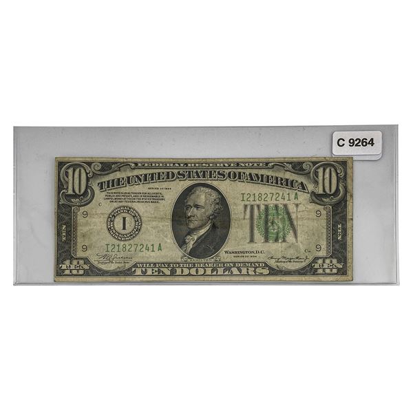 1934 United States $10 Federal Reserve Note