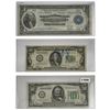 Image 1 : 1918-1934 [3] U.S. Paper Money Lot $1-$100