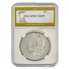 Image 1 : 1887 Morgan Silver Dollar PGA MS65 DMPL