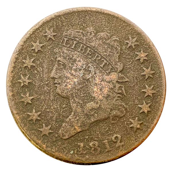 1812 Coronet Head Large Cent