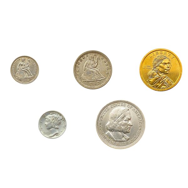 [5] 1857-2009 U.S. Type Coin Lot