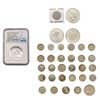 Image 1 : [34] 1876-2016 Varied US/World Silver Coinage NGC PF70 DCAM