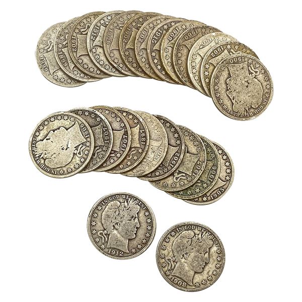 1897-1912 [24] Barber Half Dollar