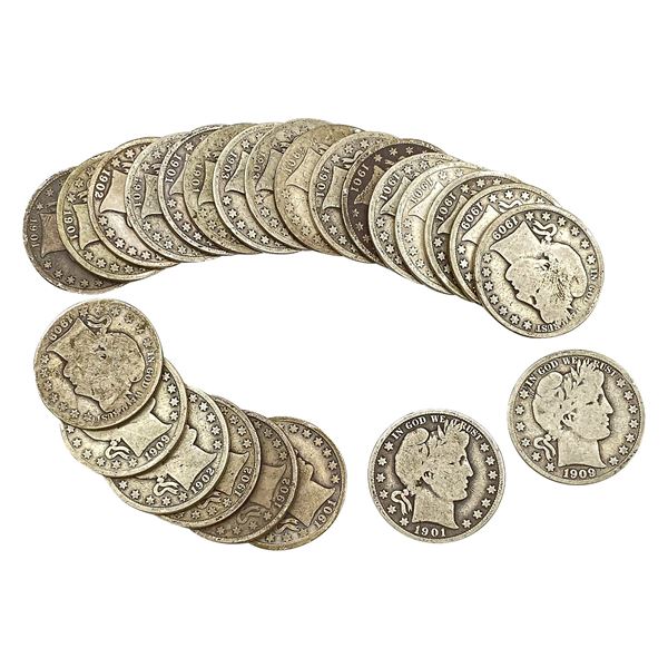 1901-1909 [24] Barber Half Dollar