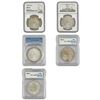 Image 1 : [5] 1880-1902 Morgan Silver Dollar Lot PCGS/NGC MS62-64