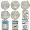 Image 1 : [9] 1987-2023 US 1oz Silver Eagle Lot