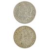 Image 1 : [2] 1878-CC Morgan Silver Dollars NEARLY UNCIRCULATED