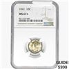 Image 1 : 1941 Mercury Silver Dime NGC MS67+