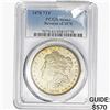 Image 1 : 1878 7TF REV 78 Morgan Silver Dollar PCGS MS63
