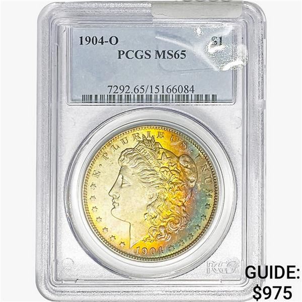 1904-O Morgan Silver Dollar PCGS MS65